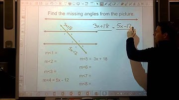 Video 3 Parallel lines with Algebra