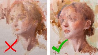 HOW TO SAVE AN OIL PAINTING YOU'VE OVERWORKED