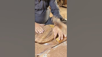 Cutting Wood Collapsible Basket with Scroll Saw | Manufacturing Movements #shorts