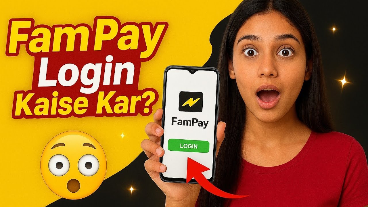 "FamPay App Login Kaise Kare 🔥 | 1 Minute Me Account Open & Login Ka ...