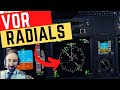 How To Intercept VOR Radials - [Boeing 737 Full Flight].