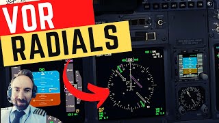 How To Intercept VOR Radials - [Boeing 737 Full Flight]. screenshot 4