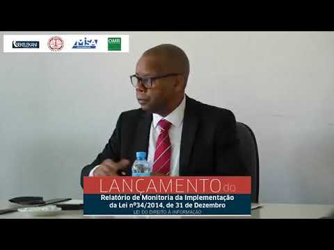 Lançamento do Relatório de monitoria da implementação da Lei do Direito à Informação Lançamento do Relatório de monitoria da implementação da Lei do Direito à Informação