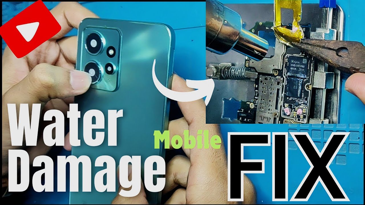 How To Fix Water Damage Mobile | How To Fix Dead Mobile Board  #waterdamagerepair