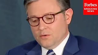 'Is It This Or Nothing?: Mike Johnson Asked If There 'Plan B' For Republicans' Budget Resolution