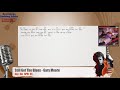 Still Got The Blues - Gary Moore Vocal Backing Track with chords and lyrics