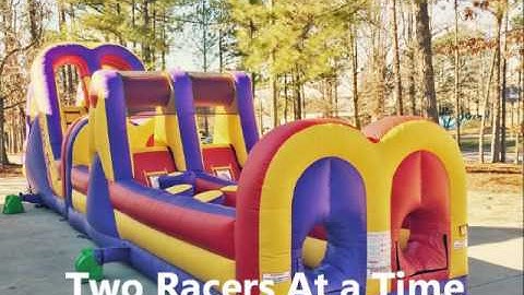 Interactive Playgrounds - Zip It Obstacle Course