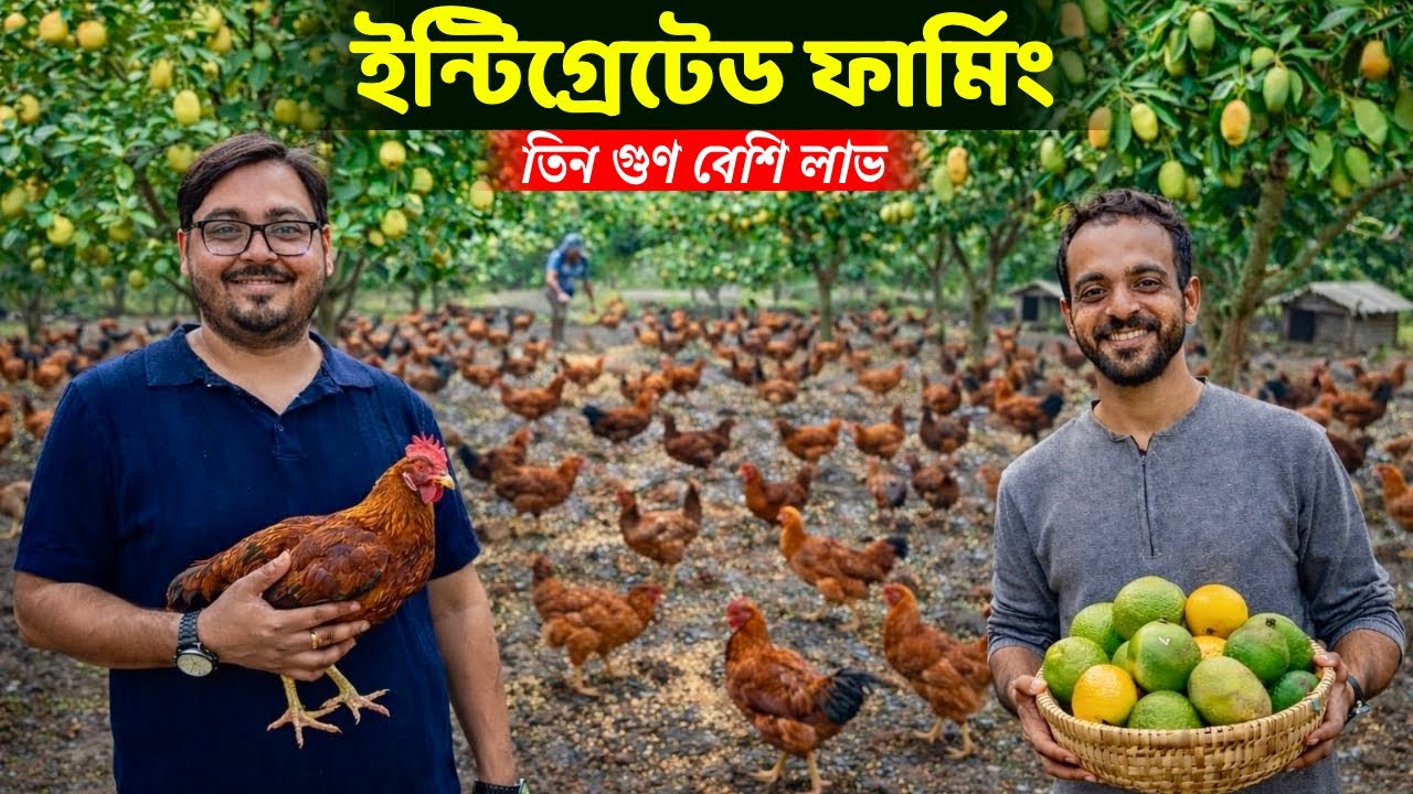 ইন্টিগ্রেটেড ফার্মিং এ তিন গুণ বেশি লাভ?.