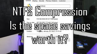 NTFS Compression, When should it be used?