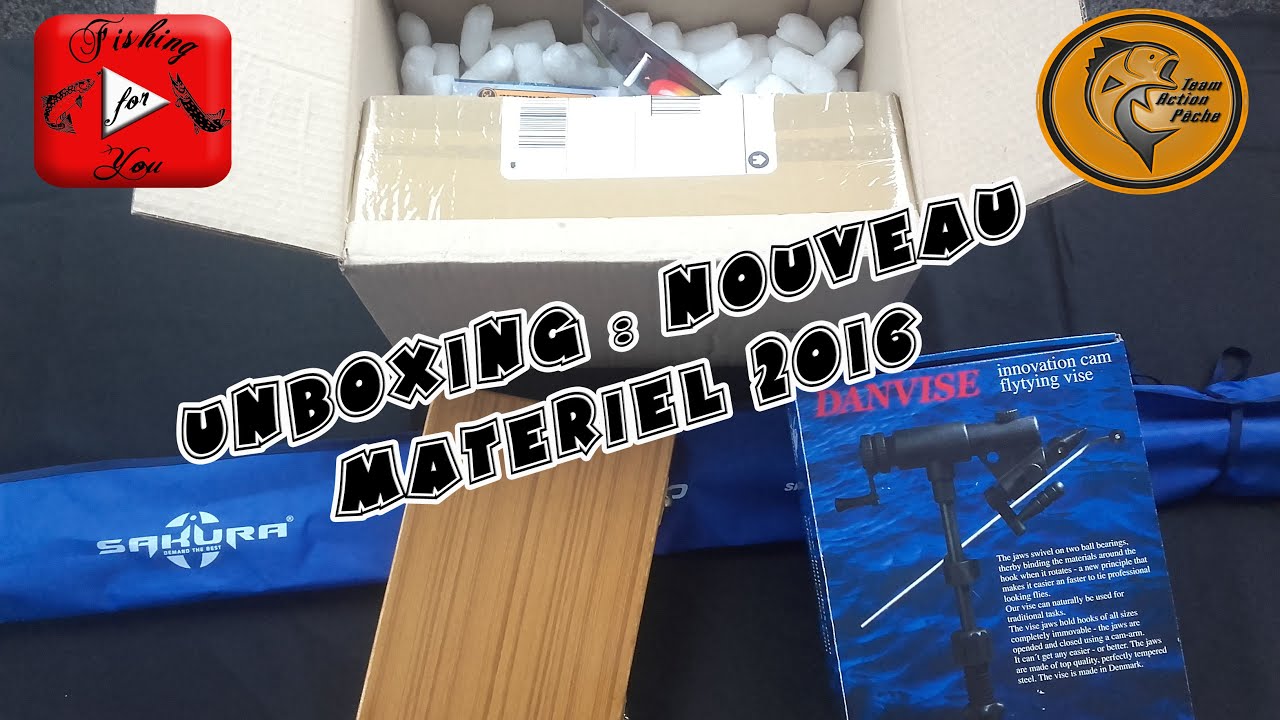 [Méga unboxing] Action Pêche; Nouveau matériel 2016