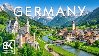 Germany 8K Ultra HD | Bavarian Alps, Crystal Lakes & Fairytale Villages