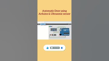 Automatic Door using Arduino & Ultrasonic Sensor | Smart Door Project 🚪 |#shorts  #arduino