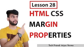 Lesson 28 | CSS MARGIN  Property In Hindi | How To use css margin properties