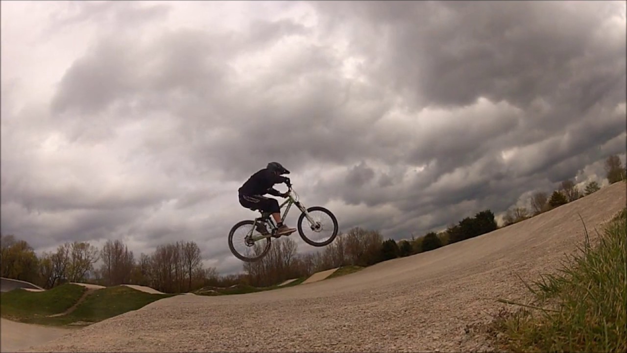 BLACKPOOL BMX TRACK JUMPS YouTube