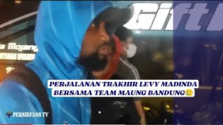 PEMAIN PERSIB TIBA KE BDG PLUS PERPISAHAN LEVY MADINDA BERSAMA TEAM🥲💙