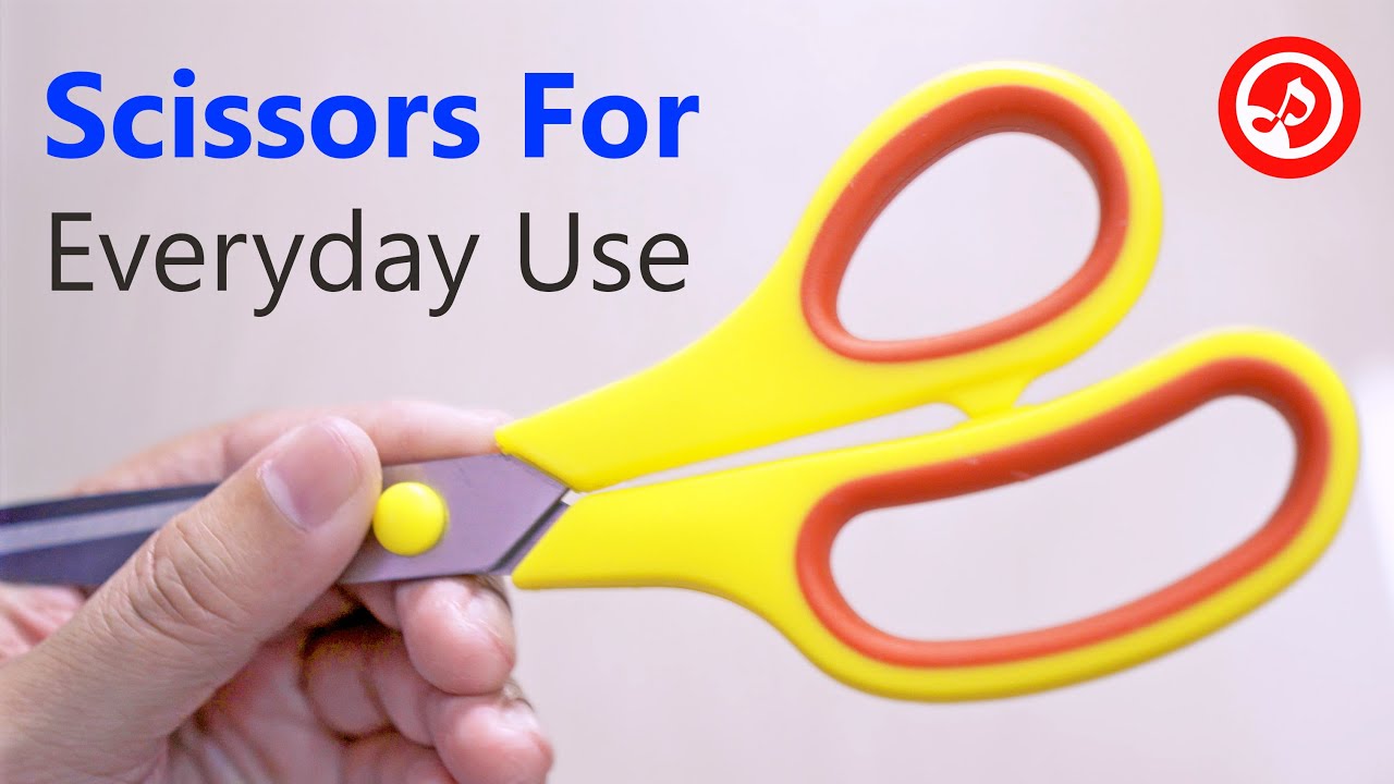 Scissors For Arts, Crafts, Home, Office, School  Best Scissors For Cutting  Paper, Cardboard 