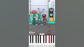 TADC Vs Squid Game Prison Rank Challenge (@yafofaa) - Octave Piano Tutorial