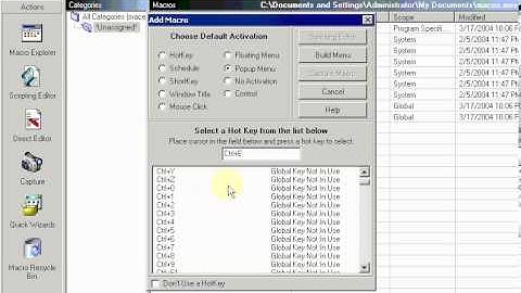 PopupAndFloatingMenus