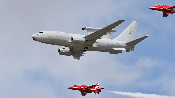 RAF E-7 Wedge Tail￼ First Airshow appearance at RIAT 2025