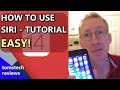 How To Use Siri Tutorial - EASY