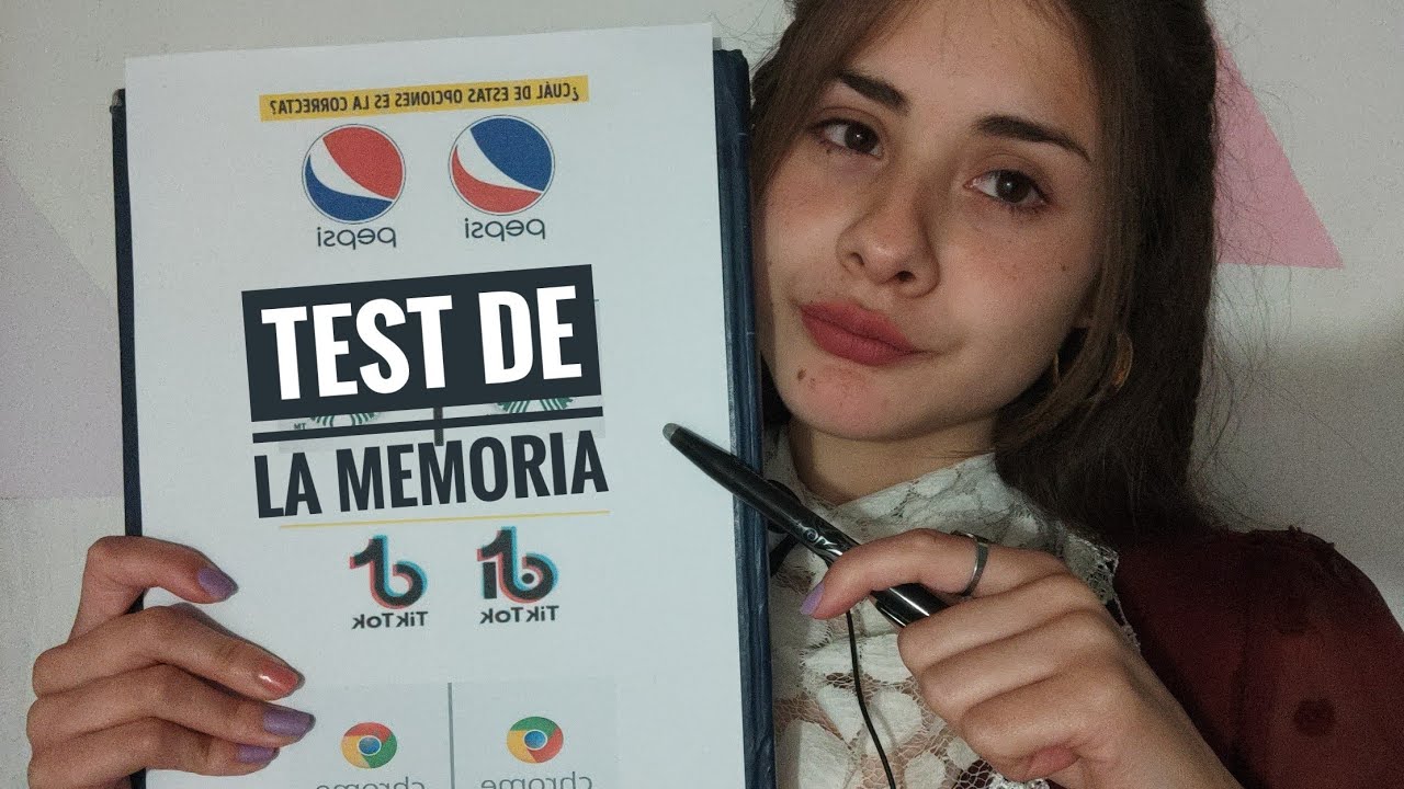 Test de la memoria / ASMR CASERO