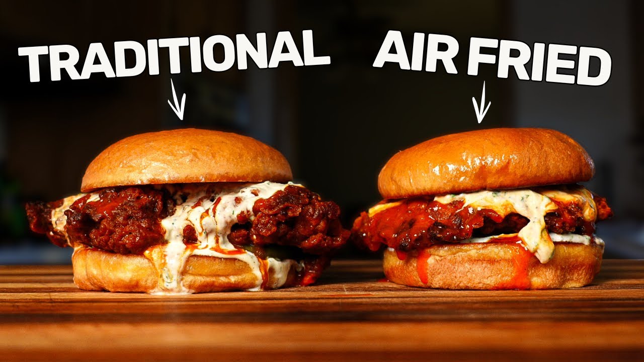 The BEST Buffalo Chicken Sandwich EVER (2 ways) - YouTube