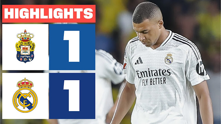 UD LAS PALMAS 1 - 1 REAL MADRID | HIGHLIGHTS LALIGA EA SPORTS
