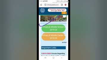 download signature charts of 5th class | pseb |