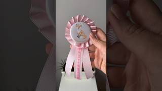 How to Make Ribbon Rosette Pins