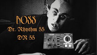 Boss DR55 Dr. Rhythm: The Unassuming Legend of Dark 80s Drums