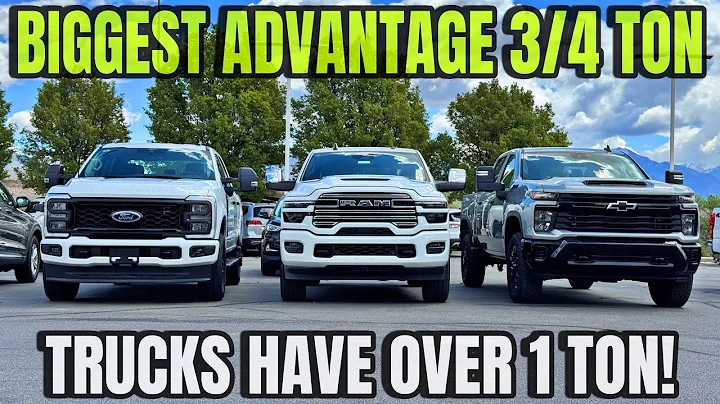 The Biggest Advantage 3/4 Ton Trucks Have Over 1 Tons NO ONE TALKS ABOUT!