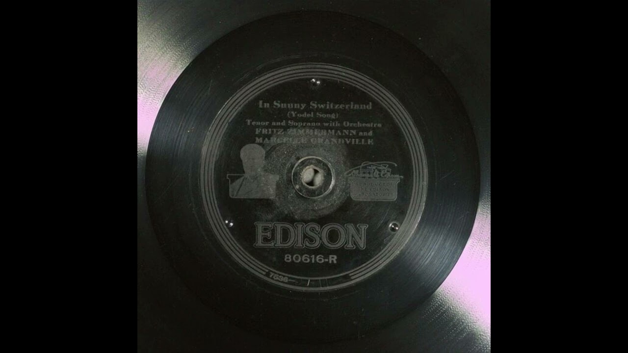 In Sunny Switzerland - Fritz Zimmermann and Marcelle Grandville