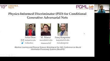 Physics-Informed Discriminator for Conditional Generative Adversarial Nets