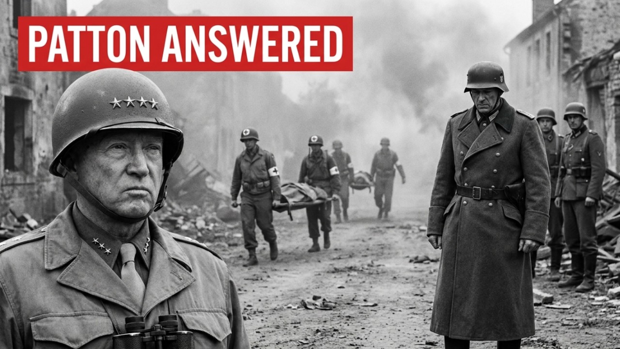 What Patton Did After a German Officer Ordered Fire on Wounded U S Soldiers
