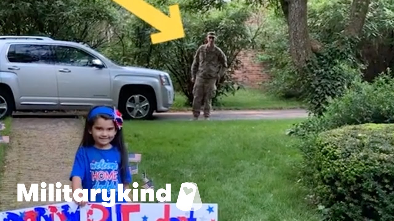 Potty break almost foils soldier surprise | Militarykind