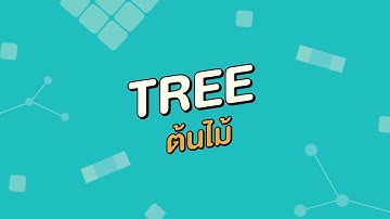 ต้นไม้ (Tree) : โครงสร้างข้อมูล (Data Sturcture)