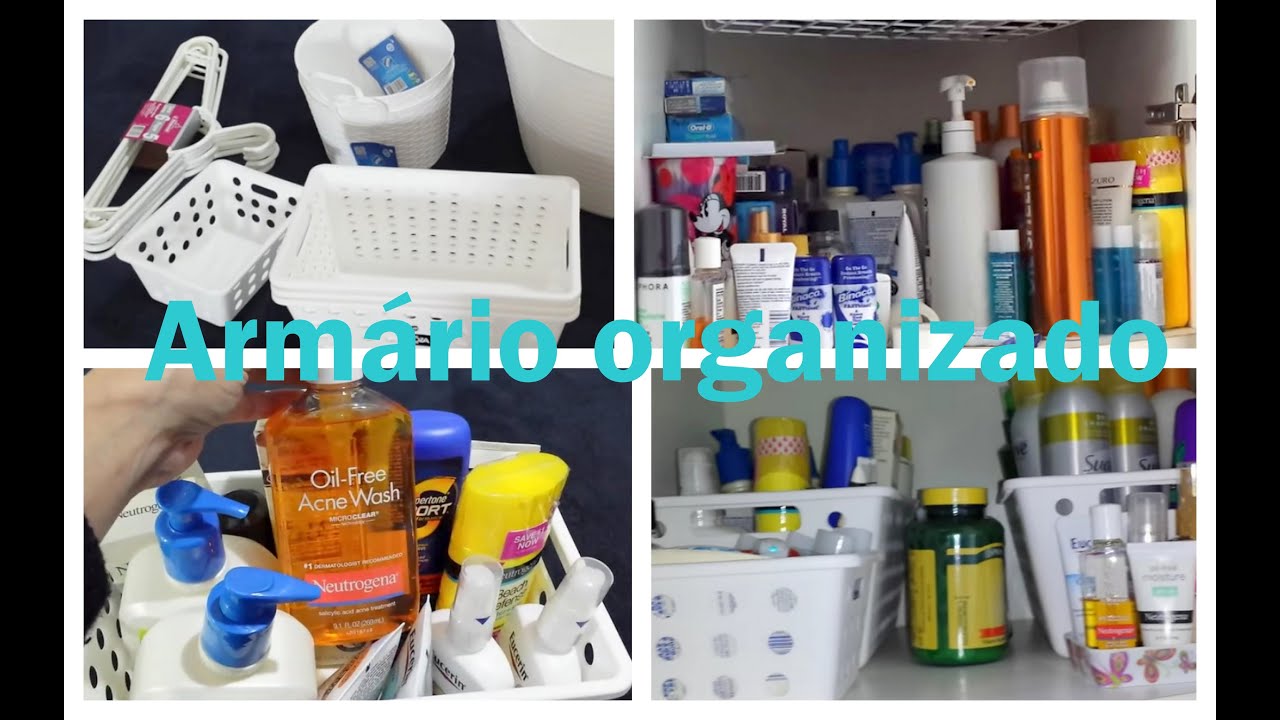 Como organizo meus cosméticos | Dicas de arrumação | Quais são meus produtos preferidos