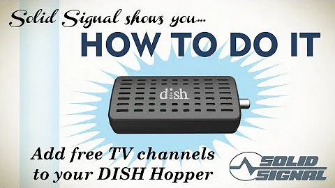 Solid Signal shows you: hook an antenna to your Hopper DVR
