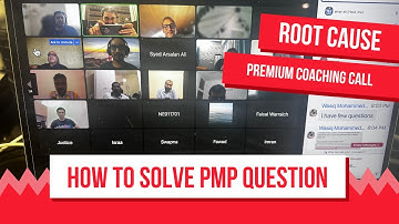 How to solve PMP Question and do their root cause analysis to understand them