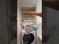 極狭でも対応できる洗濯機の上の神収納ラックこれ | ekanz ランドリーラック