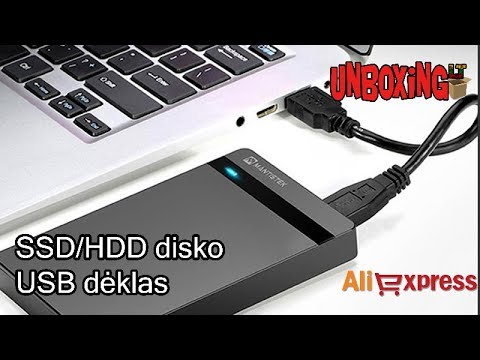 Ką veikti su senais HDD ir SSD diskais? / ALIEXPRESS.COM