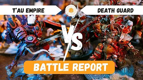 T'au Empire (New Codex*) vs Death Guard / Warhammer 40,000 Battle Report - DayDayNews