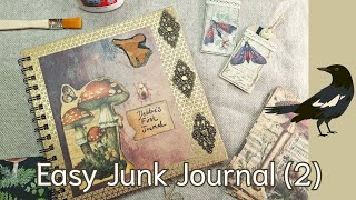 Creating a very easy Junk Journal, Forest Theme, Part 2