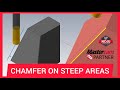 How to program chamfer in steep areas in mastercam  nc4u solutions   tamil coimbatore