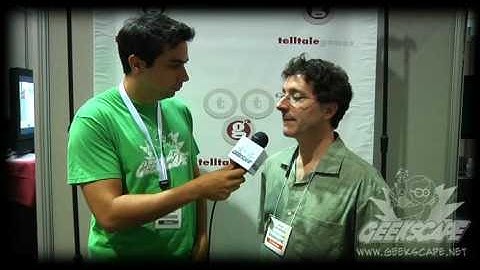 Geekscape at E3 2010 - Dave Grossman from Telltale Games