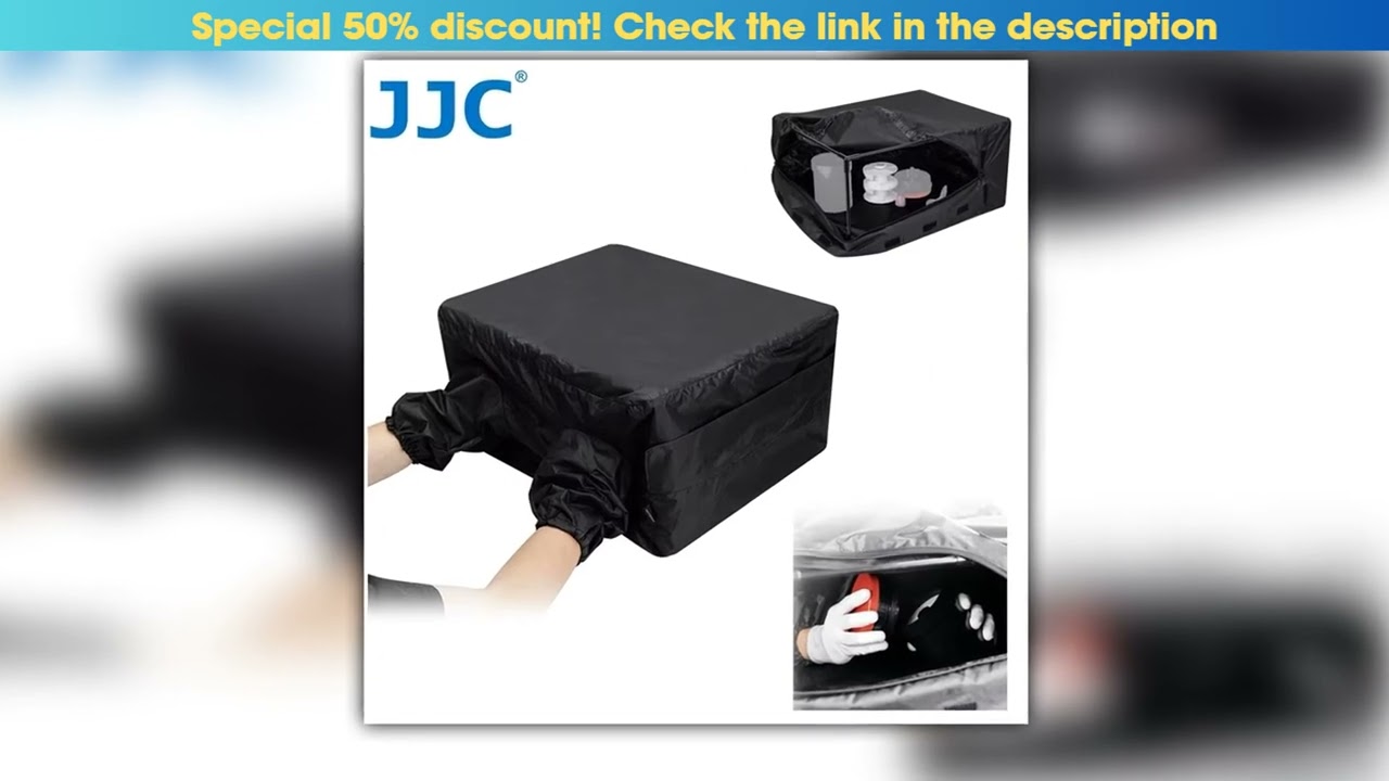 JJC Darkroom Film Changing Tent for Film Changing Film Development Detachable Film Changing Bag W