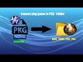 Convert pkg game to PS3_GAME / PS3_DISC