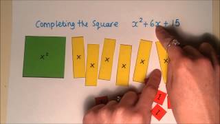 Completing the square using algebra tiles - Demo screenshot 4