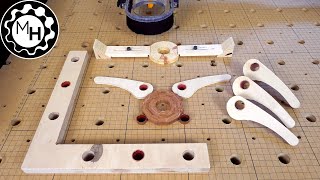 Making new and better CNC clamps (free templates)