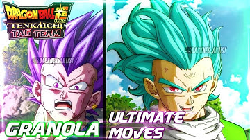 Granola Ultimate Attacks Vs Vegeta Ultra Ego | Manga Vs DBZ ttt mod Comparison | DBS | Granola Arc